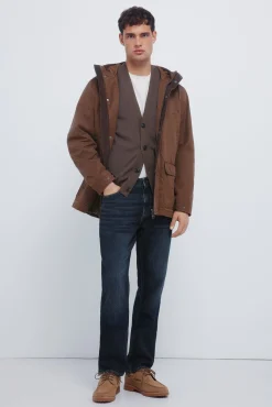 Springfield Sobretudos-Parka de algodão camel