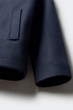 Springfield Kids Sobretudos-Parka de tecido infantil azul