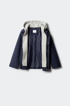 Springfield Kids Sobretudos-Parka de tecido infantil azul