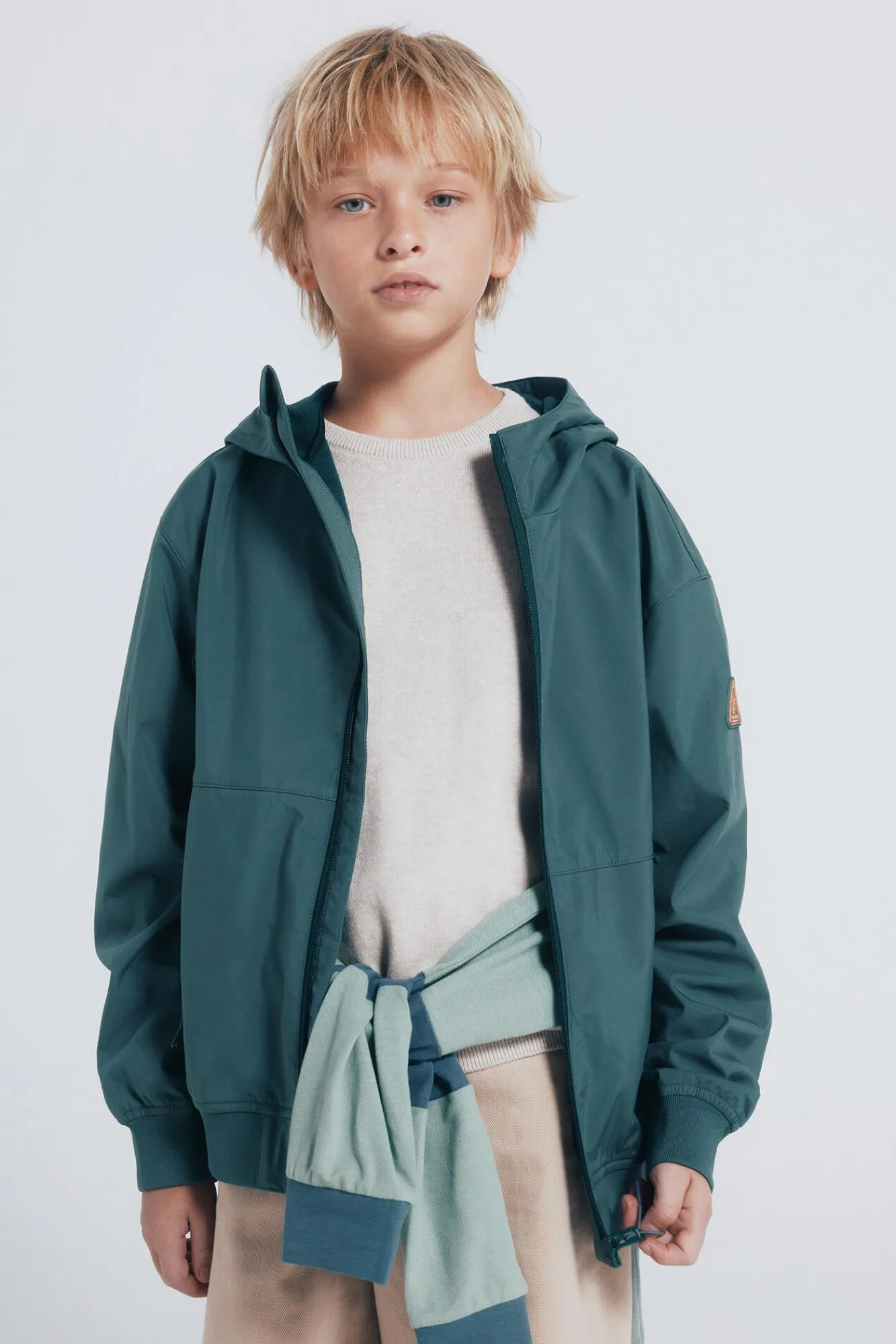 Springfield Kids Sobretudos-Parka softshell infantil verde