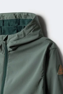 Springfield Kids Sobretudos-Parka softshell infantil verde