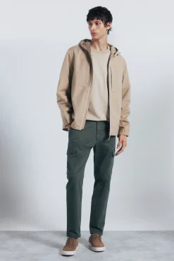 Springfield Sobretudos-Parka técnica castanho