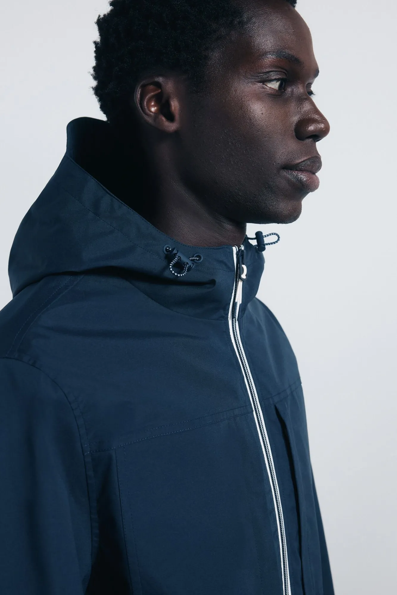 Springfield Sobretudos-Parka técnica azul