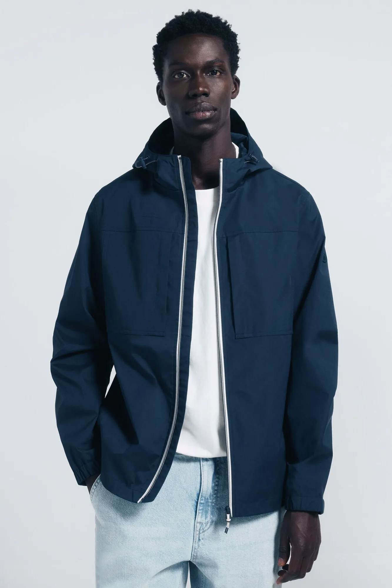 Springfield Sobretudos-Parka técnica azul