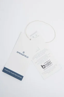 Springfield Camisas-Peça oxford tingida castanho