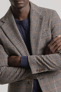 PuroEGO Blazers|Blazers-Pied-de-poule Cinzento