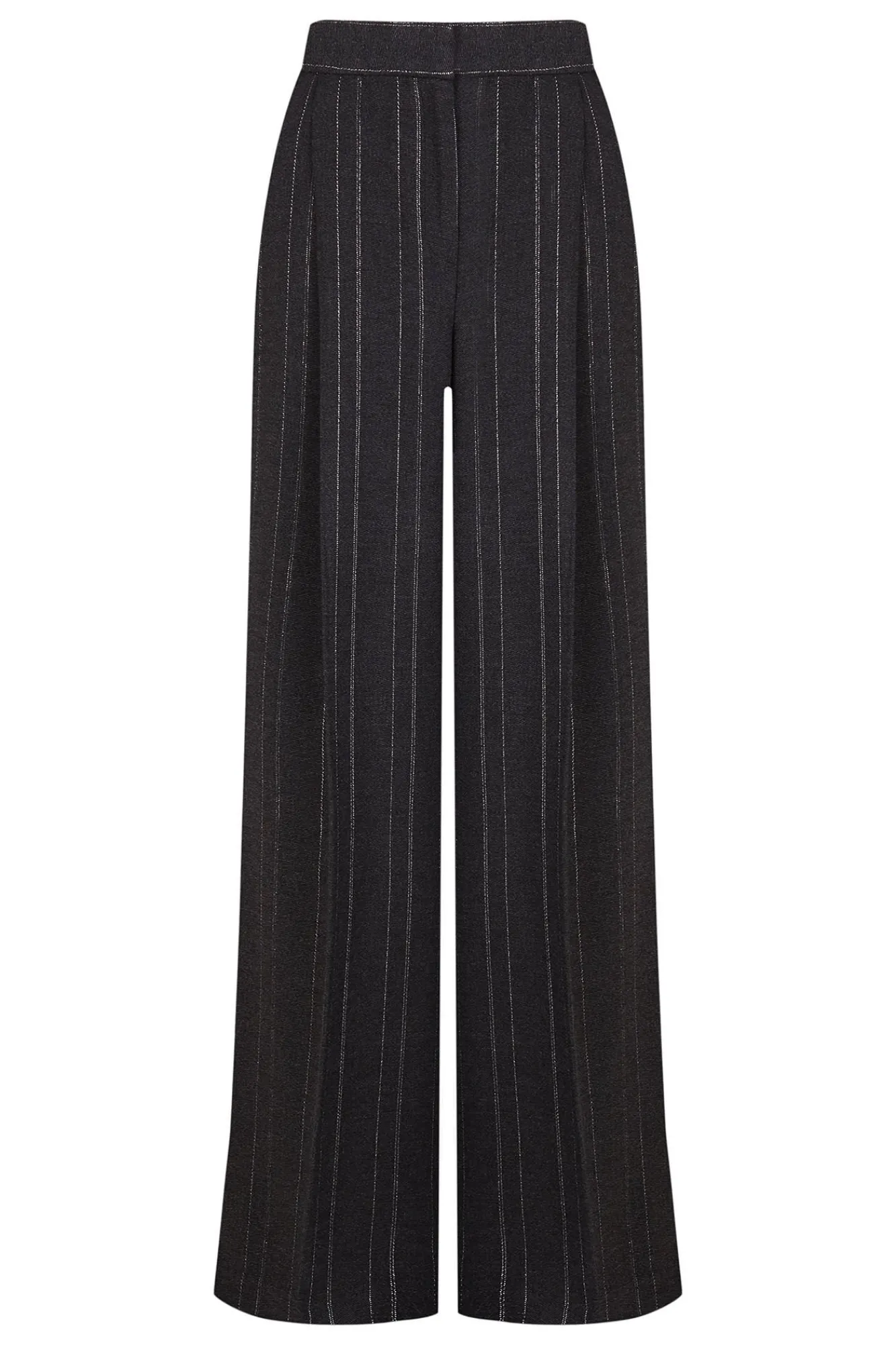 Hoss Intropia Calças-Pietra. Riscas calça Cinzento