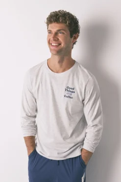 Women'secret Pijamas-Pijama comprido cinzento