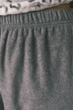 Women'secret Pijamas-Pijama comprido longo com estampa animal polar cinzento