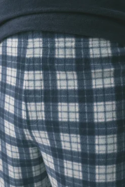 Women'secret Pijamas-Pijama comprido masculino polar Blue Muppet azul