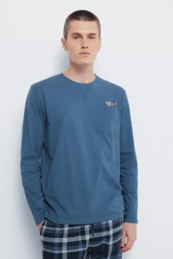 Springfield Pijamas-Pijama comprido Tomy & Jerry azul