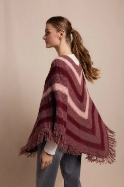 Slowlove Sobretudos-Pocho rayas Granada