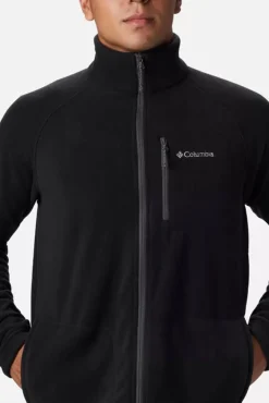 Columbia Sweatshirts|Casacos-Polar Fast Trek™ Masculino Preto