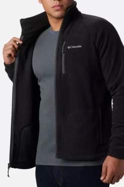 Columbia Sweatshirts|Casacos-Polar Fast Trek™ Masculino Preto