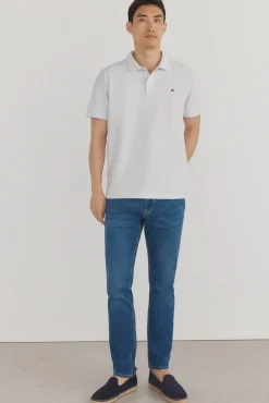 Pedro del Hierro Polos-Polo básico piqué Cizento