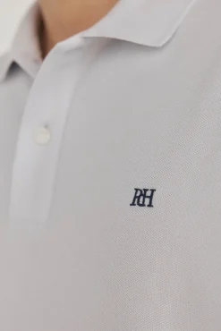 Pedro del Hierro Polos-Polo básico piqué Cizento