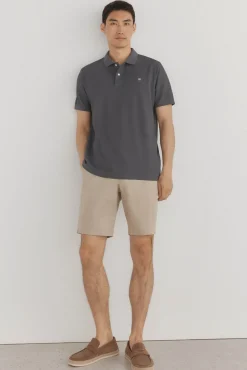 Pedro del Hierro Polos-Polo básico piqué Cizento