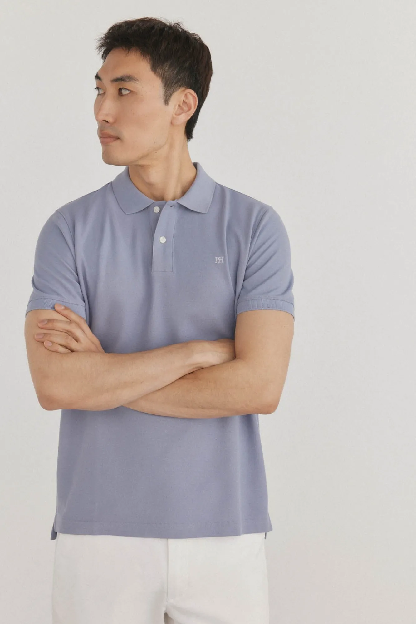 Pedro del Hierro Polos-Polo básico regular em piqué Púrpura