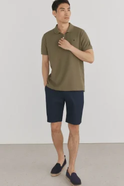 Pedro del Hierro Polos-Polo básico slim Verde