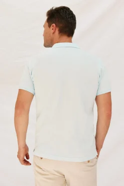 Cortefiel Polos-Polo básico slim Azul