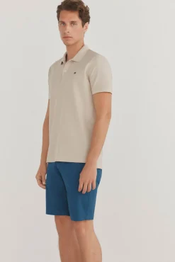 Pedro del Hierro Polos-Polo básico slim Beige