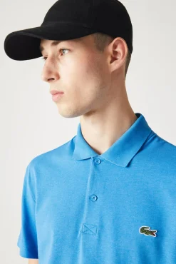 Lacoste Polos-Polo com bordado de crocodilo costurado Azul