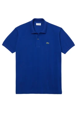 Lacoste Polos-Polo com bordado de crocodilo costurado Azul