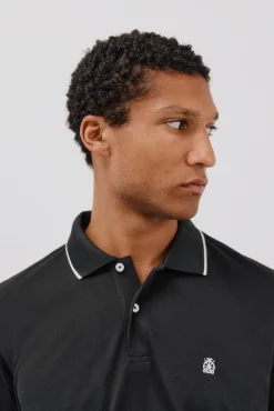 Cortefiel Polos-Polo Coolmax® Preto