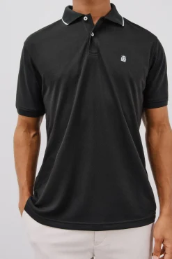 Cortefiel Polos-Polo Coolmax® Preto
