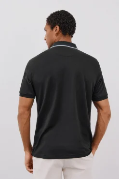 Cortefiel Polos-Polo Coolmax® Preto