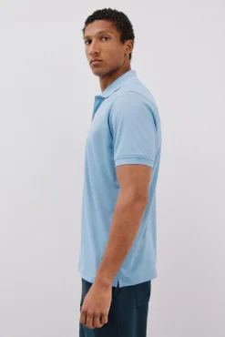 Cortefiel Polos-Polo Coolmax® Azul