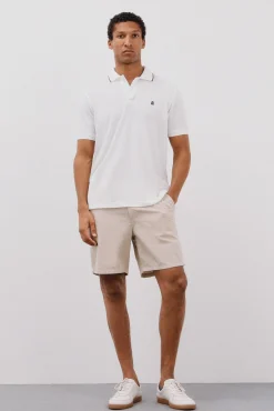 Cortefiel Polos-Polo Coolmax® Branco