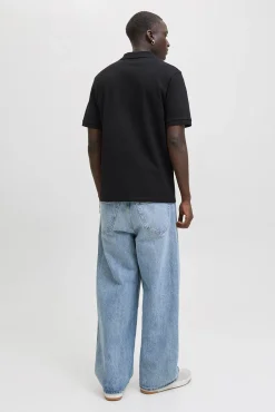 Jack & Jones Polos-Polo corte regular fit preto