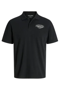 Jack & Jones Polos-Polo corte regular fit preto