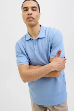 Jack & Jones Polos-Polo corte regular fit azul