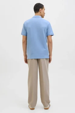 Jack & Jones Polos-Polo corte regular fit azul