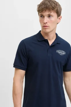 Jack & Jones Polos-Polo corte regular fit azul