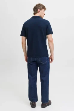Jack & Jones Polos-Polo corte regular fit azul