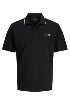 Jack & Jones Polos-Polo de corte regular preto