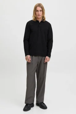 Jack & Jones Polos-Polo de corte regular preto