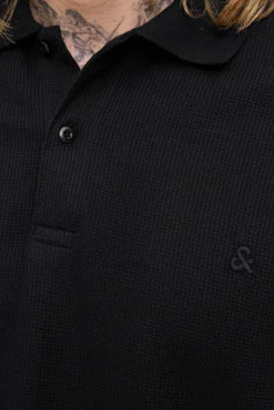 Jack & Jones Polos-Polo de corte regular preto