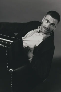 OOTO Polos|T-Shirts-Polo de mão longa Cinzento