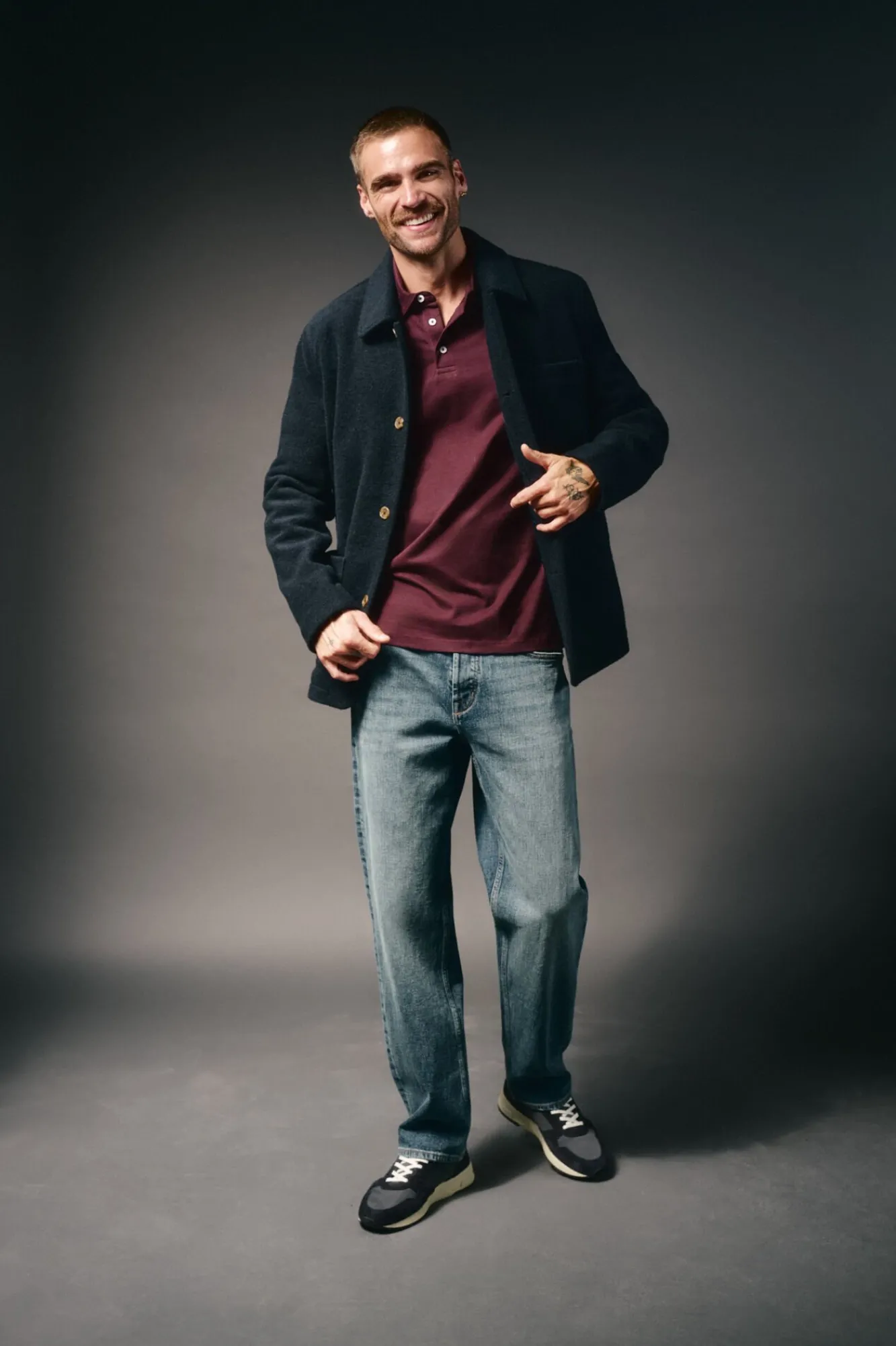 OOTO Polos|T-Shirts-Polo de mão longa Granada