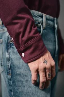 OOTO Polos|T-Shirts-Polo de mão longa Granada