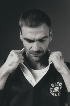 OOTO Polos-Polo de rugby de manga comprida Azul