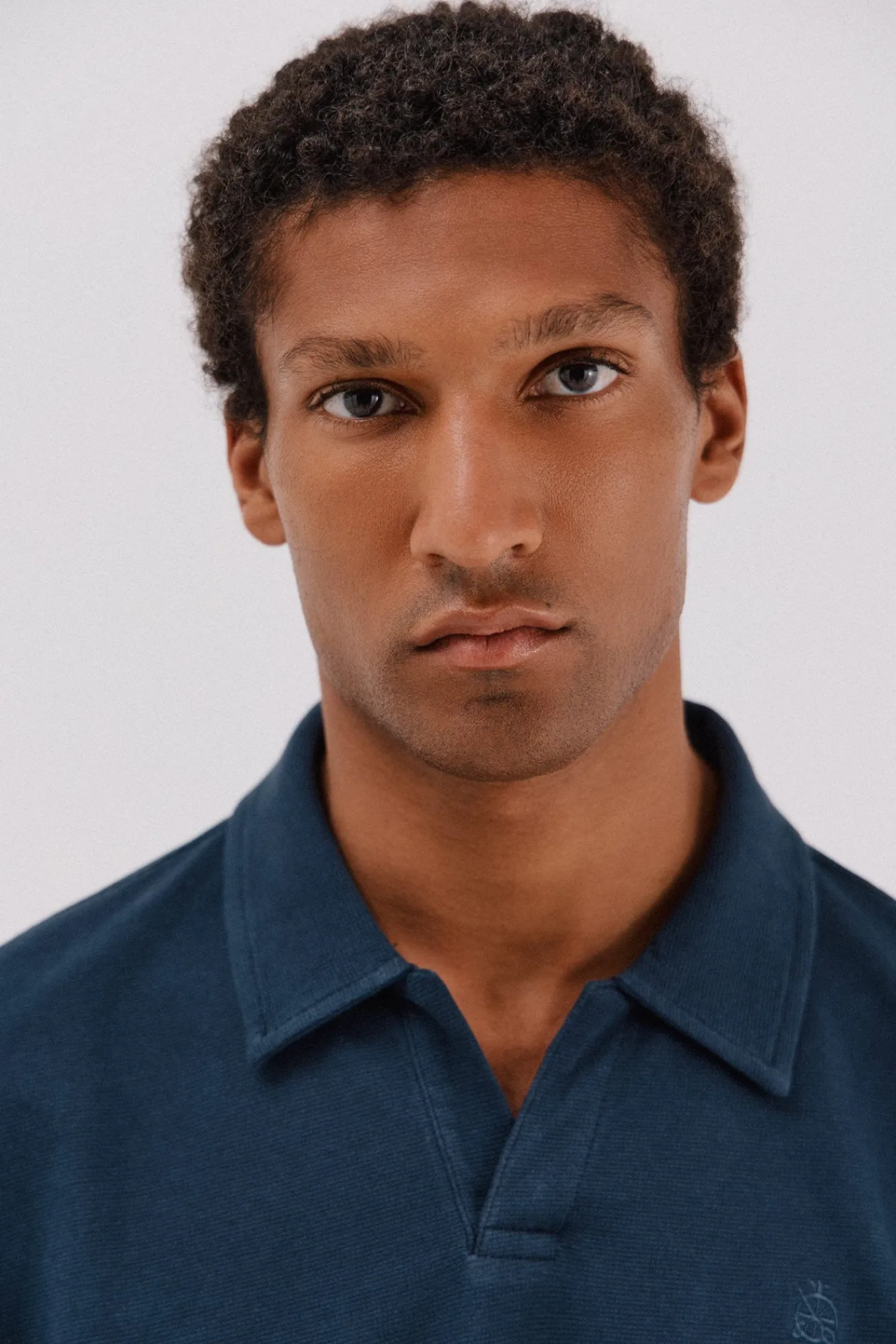 Cortefiel Polos-Polo estrutura Azul