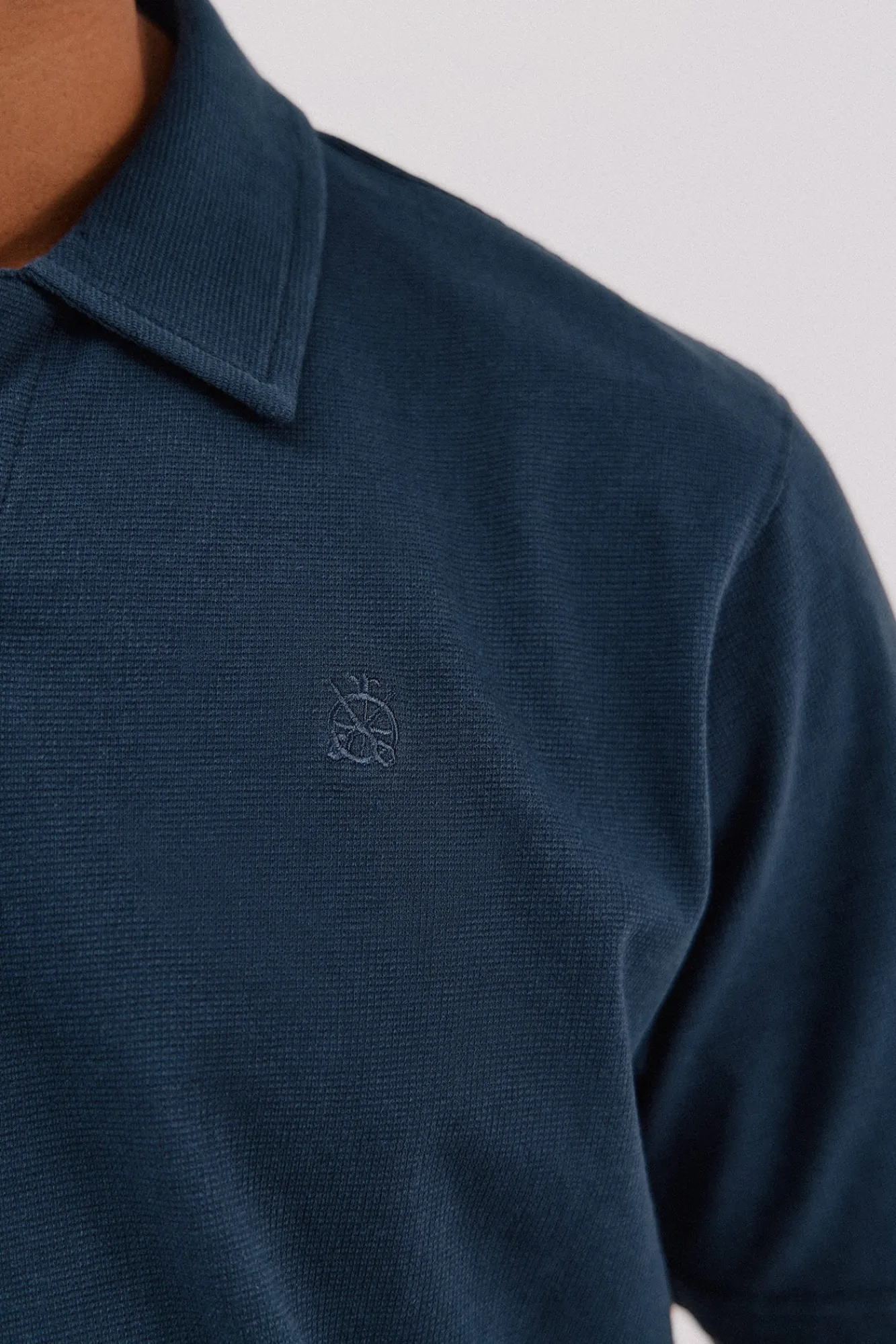 Cortefiel Polos-Polo estrutura Azul