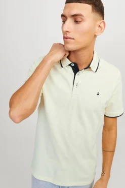 Jack & Jones Polos-Polo fit slim amarelo