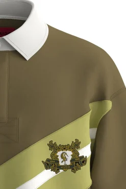 HUGO Polos-Polo manga comprida Verde