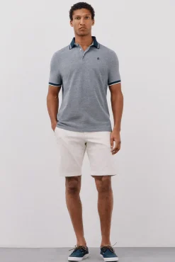 Cortefiel Polos-Polo oxford Azul